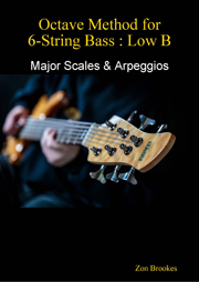 eBook Cover: Octave Method for 7-String Guitar (Low B)