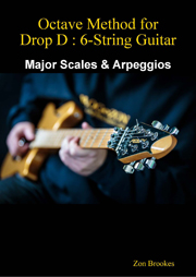 eBook Cover: Octave Method for 7-String Guitar (Low B)