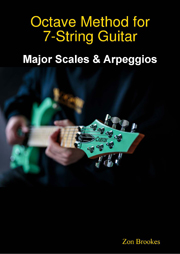 eBook Cover: Octave Method for 7-String Guitar (Low B)